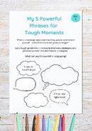 Child Growth & Resilience Worksheets | Parenting PDF Bundle