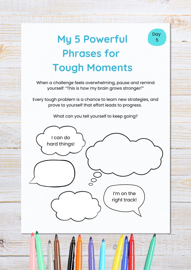 Challenges Printable Kit PDF